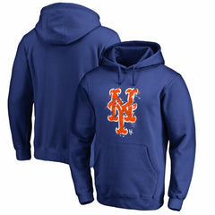 New York Mets Splatter Logo Pullover Hoodie - MLB Hoodies
