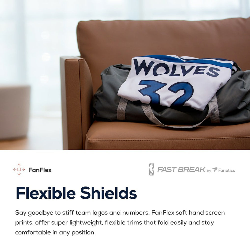 Icon Edition Minnesota Timberwolves Fast Break Custom Replica Jersey Navy | NBA
