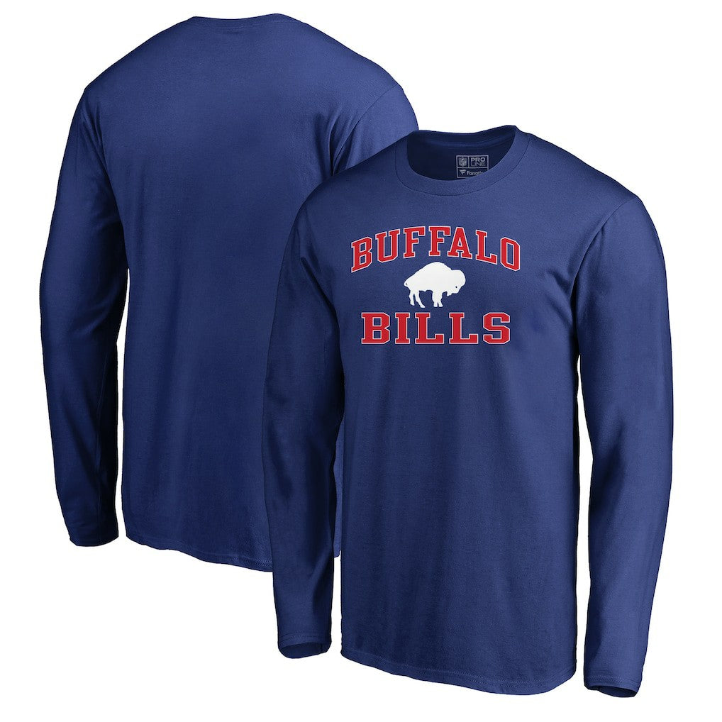 Buffalo Bills Vintage Collection Victory Arch Long Sleeve T-Shirt | NFL Outlet
