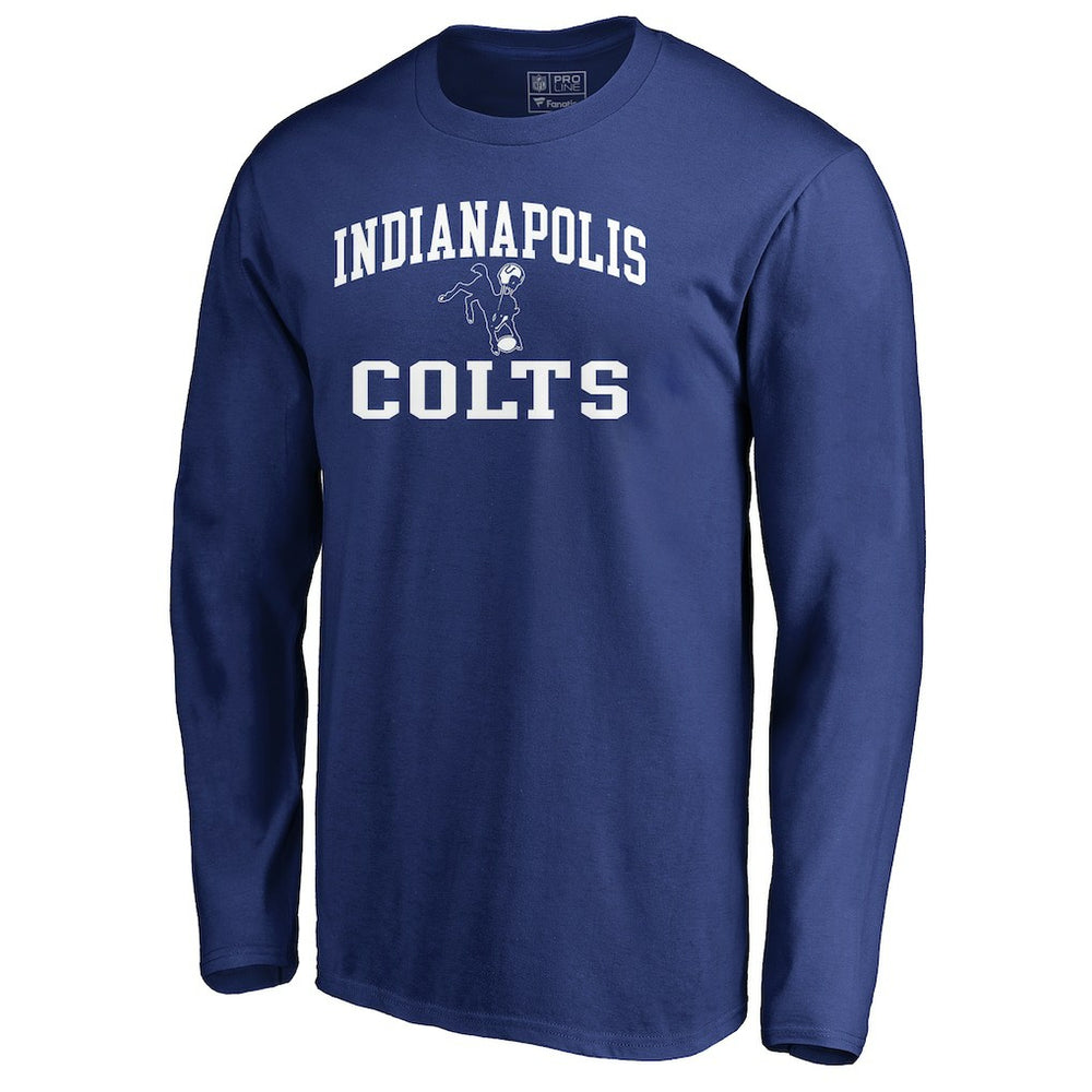Indianapolis Colts Vintage Collection Victory Arch Long Sleeve T-Shirt | NFL Near me