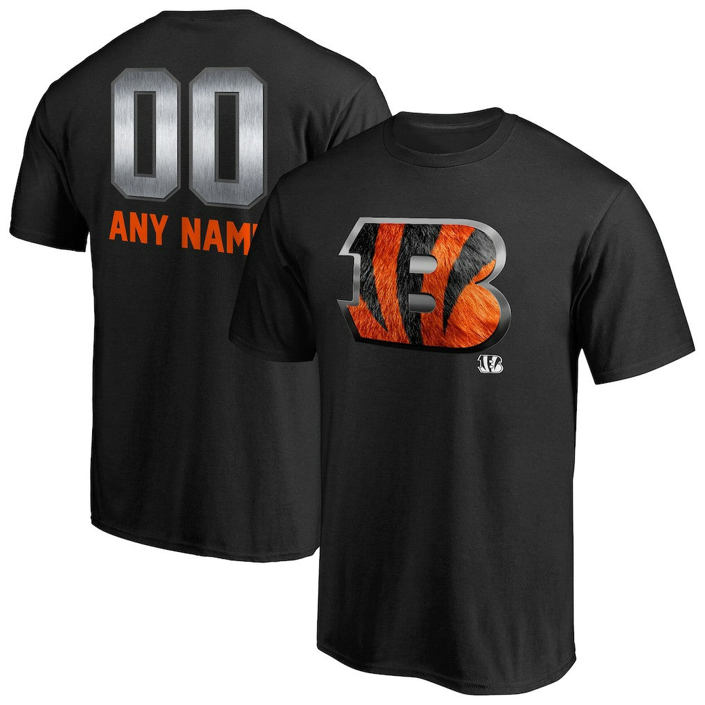 Cincinnati Bengals Personalized Midnight Mascot T-Shirt | NFL New