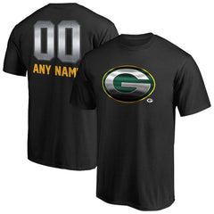 Green Bay Packers Personalized Midnight Mascot T-Shirt | NFL Outlet