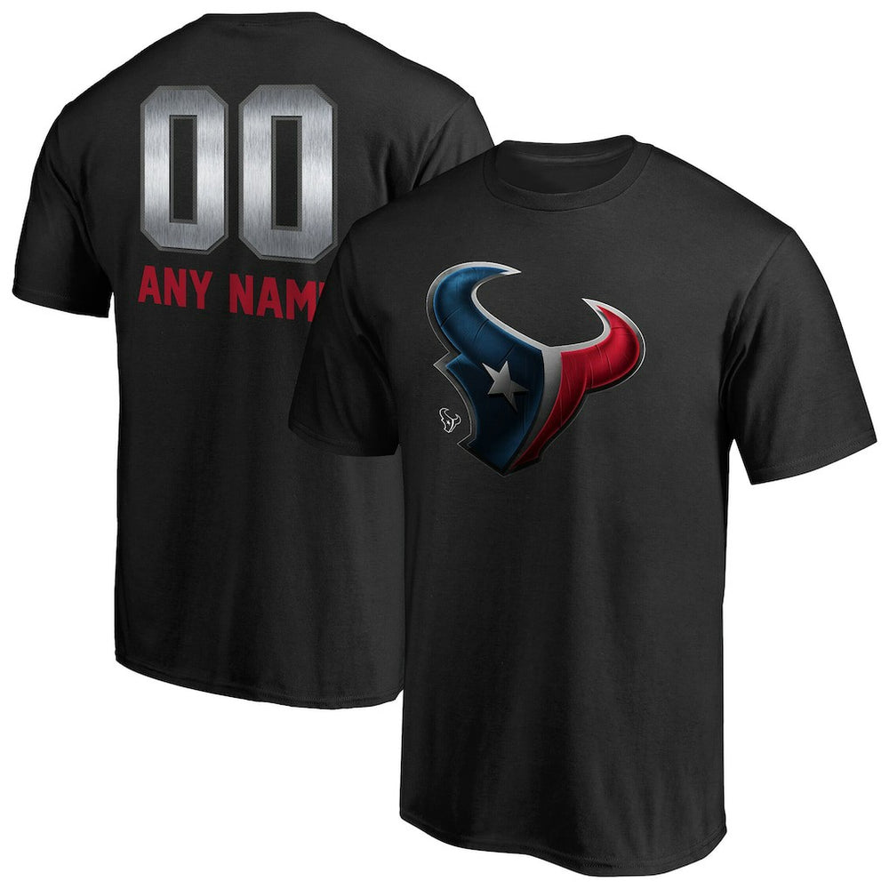 Houston Texans Personalized Midnight Mascot T-Shirt | NFL Near me