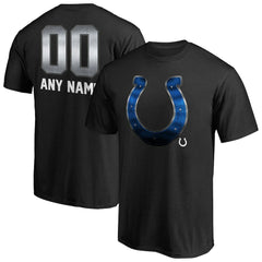 Indianapolis Colts Personalized Midnight Mascot T-Shirt | NFL Outlet