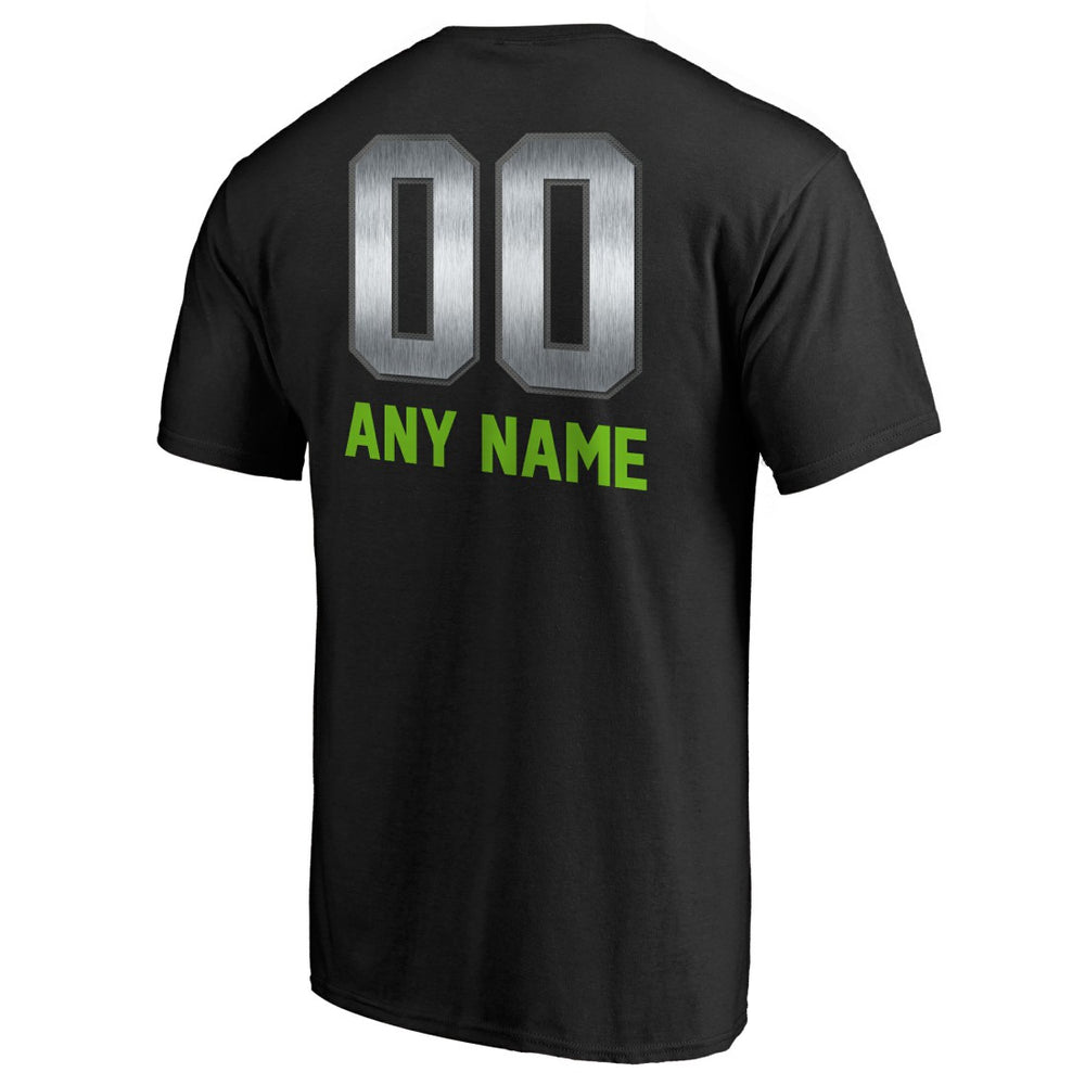 Seattle Seahawks Personalized Midnight Mascot T-Shirt | NFL Hot