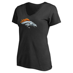 Denver Broncos Women's Personalized Midnight Mascot T-Shirt | NFL Outlet