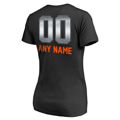 Denver Broncos Women's Personalized Midnight Mascot T-Shirt | NFL Outlet
