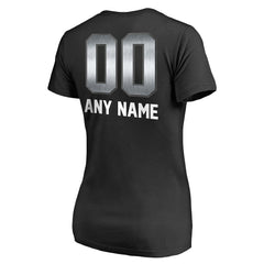 Las Vegas Raiders Women's Personalized Midnight Mascot T-Shirt | NFL Online