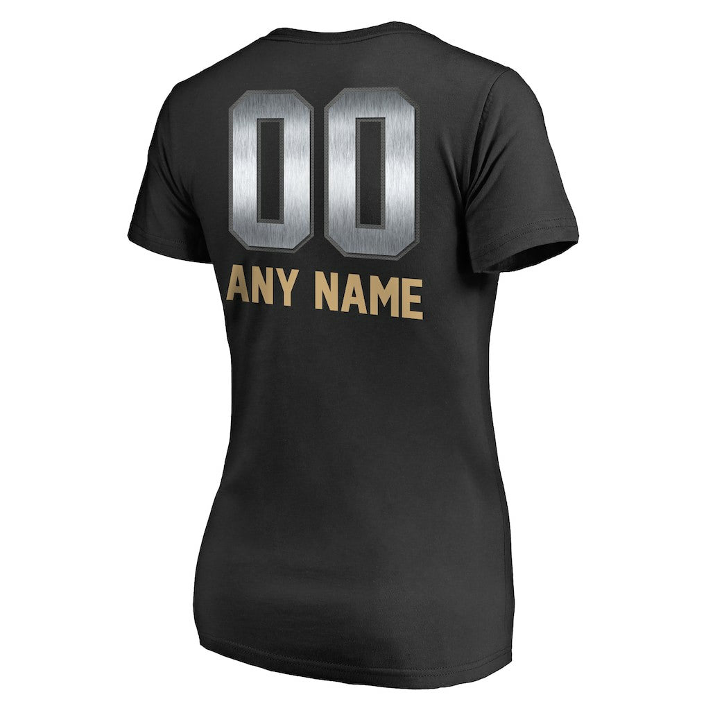 San Francisco 49ers Women's Personalized Midnight Mascot T-Shirt | NFL Near me