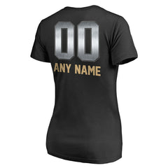 San Francisco 49ers Women's Personalized Midnight Mascot T-Shirt | NFL Near me