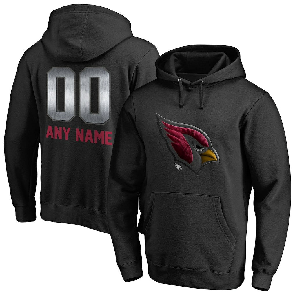 Arizona Cardinals Personalized Midnight Mascot Pullover Hoodie | NFL Hot