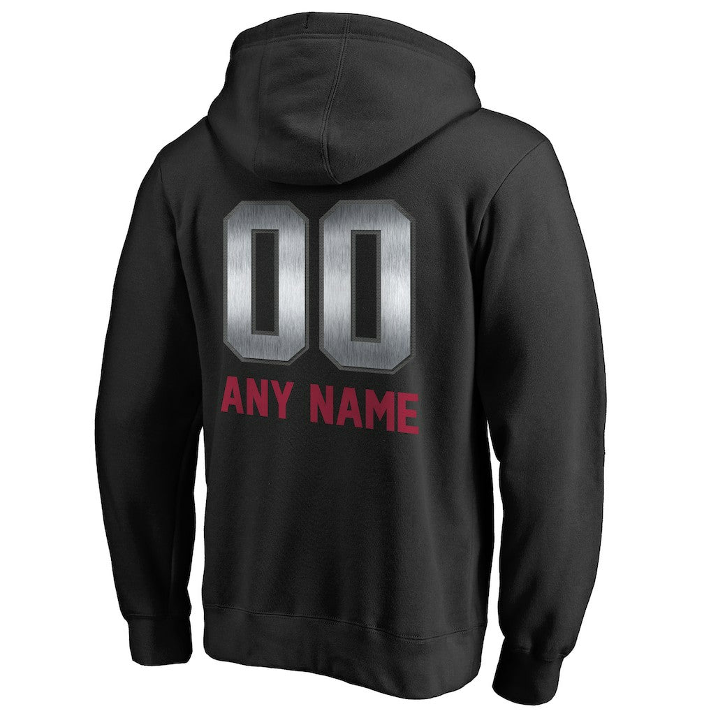 Arizona Cardinals Personalized Midnight Mascot Pullover Hoodie | NFL Hot