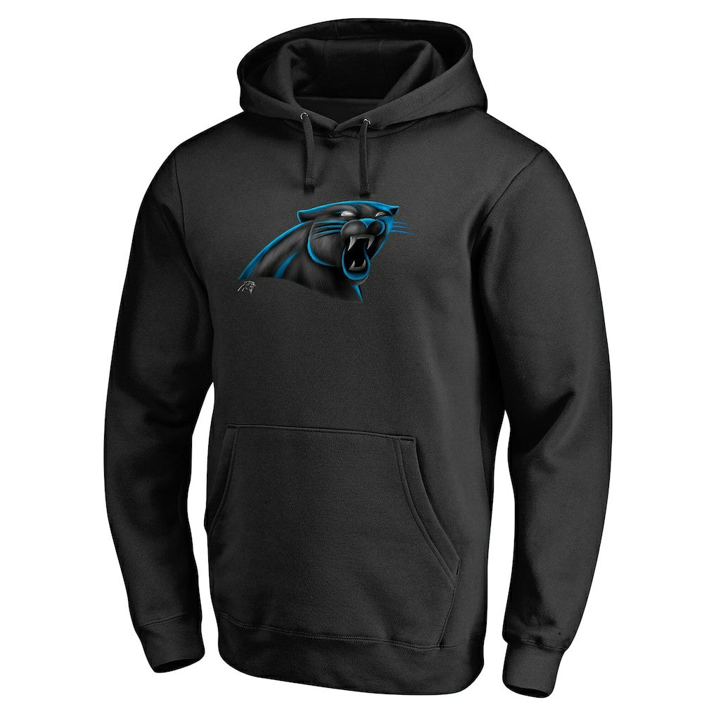 Carolina Panthers Personalized Midnight Mascot Pullover Hoodie | NFL New