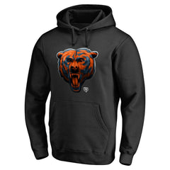 Chicago Bears Personalized Midnight Mascot Pullover Hoodie | NFL Near me