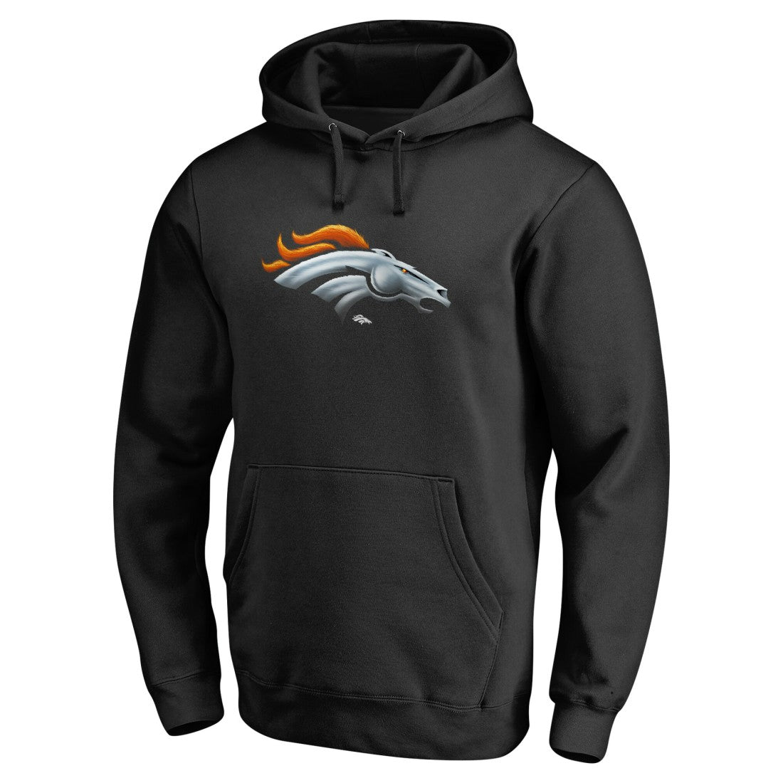 Denver Broncos Personalized Midnight Mascot Pullover Hoodie | NFL Sale