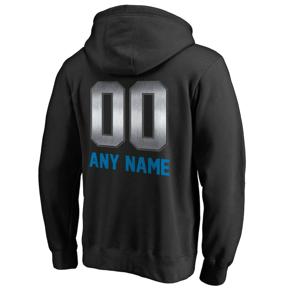 Detroit Lions Personalized Midnight Mascot Pullover Hoodie | NFL Online