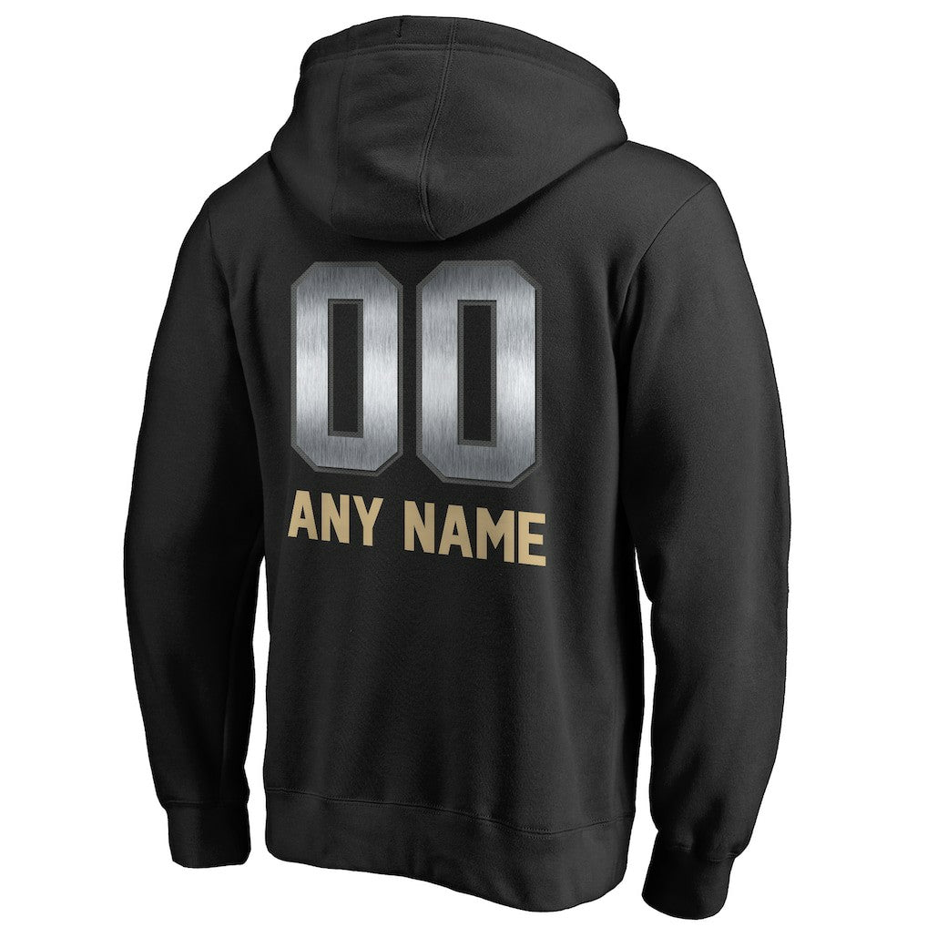 New Orleans Saints Personalized Midnight Mascot Pullover Hoodie | NFL Near me
