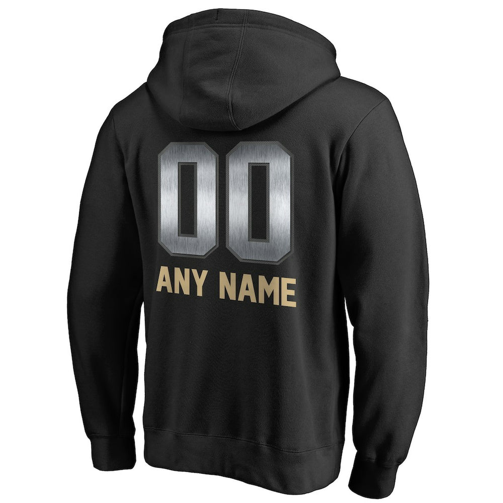 New Orleans Saints Personalized Midnight Mascot Pullover Hoodie | NFL Near me