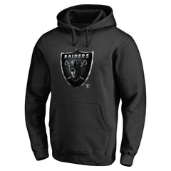 Las Vegas Raiders Personalized Midnight Mascot Pullover Hoodie | NFL Outlet