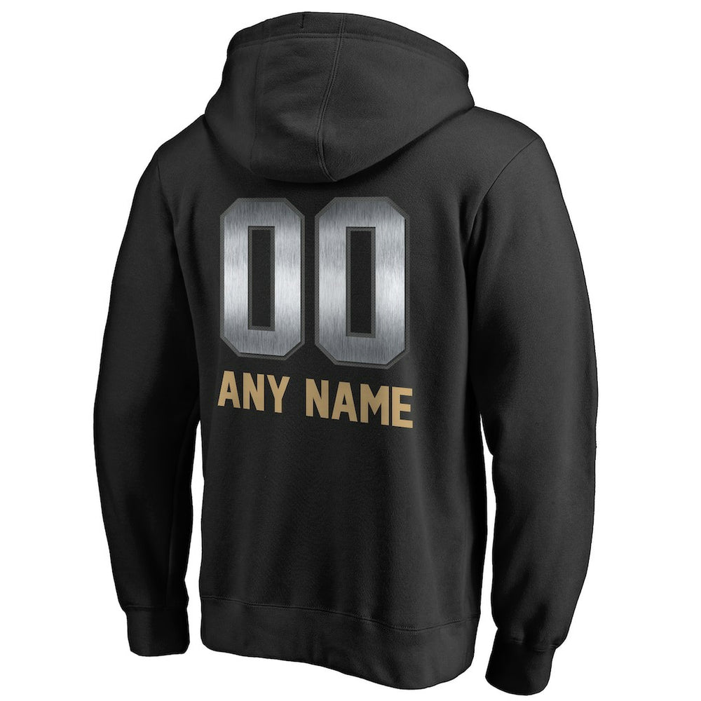 San Francisco 49ers Personalized Midnight Mascot Pullover Hoodie | NFL Outlet