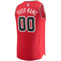 Icon Edition Chicago Bulls Youth Fast Break Custom Replica Jersey Red sale | NBA