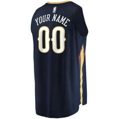 Navy New Orleans Pelicans Youth Fast Break Custom Jersey | NBA