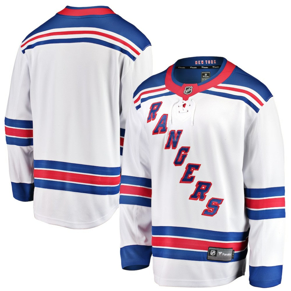 New York Rangers Fanatics Youth Away Breakaway Jersey -  NHL Jerseys