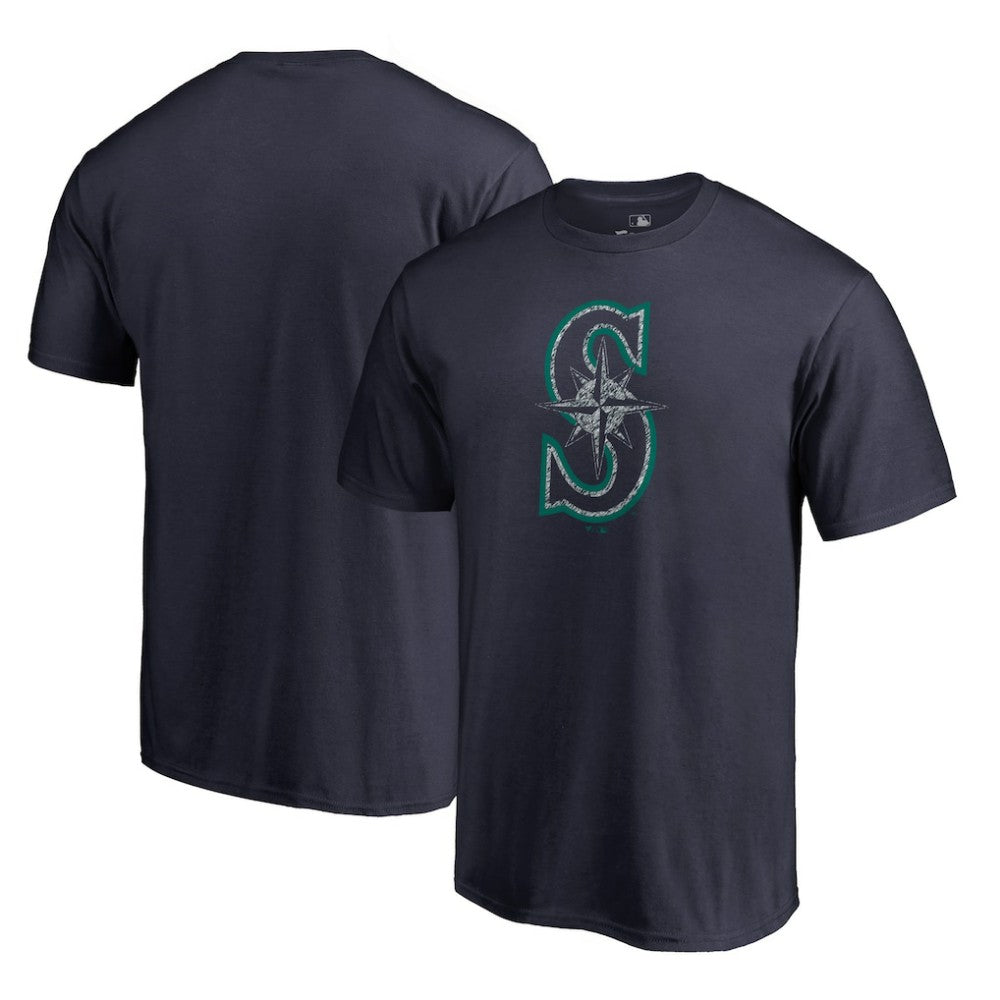 Seattle Mariners Static Logo T-Shirt - MLB T-shirts