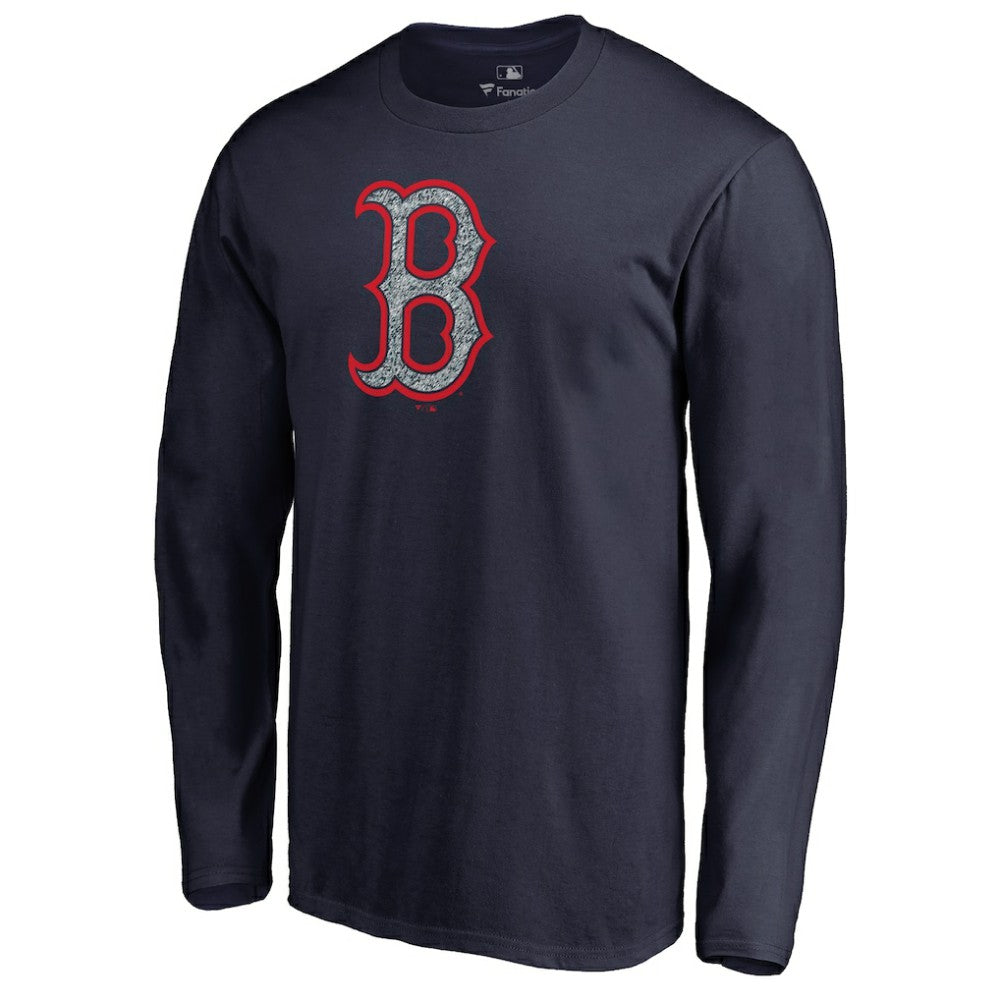 Boston Red Sox Static Logo Long Sleeve T-Shirt - MLB T-shirts