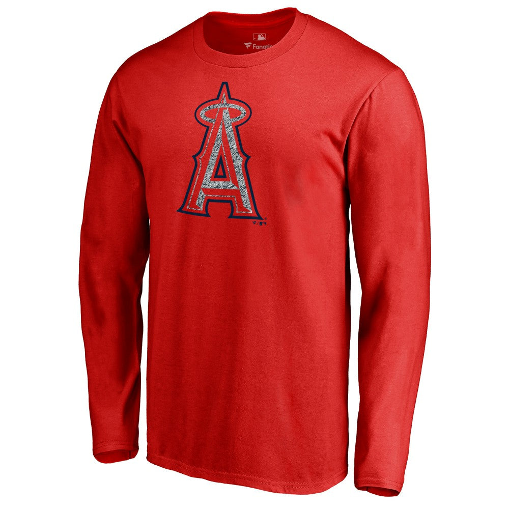 Los Angeles Angels Static Logo Long Sleeve T-Shirt - MLB T-shirts