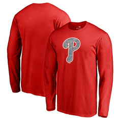 Philadelphia Phillies Static Logo Long Sleeve T-Shirt - MLB T-shirts