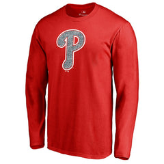 Philadelphia Phillies Static Logo Long Sleeve T-Shirt - MLB T-shirts