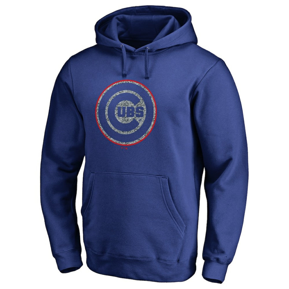 Chicago Cubs Static Logo Pullover Hoodie - MLB Hoodies
