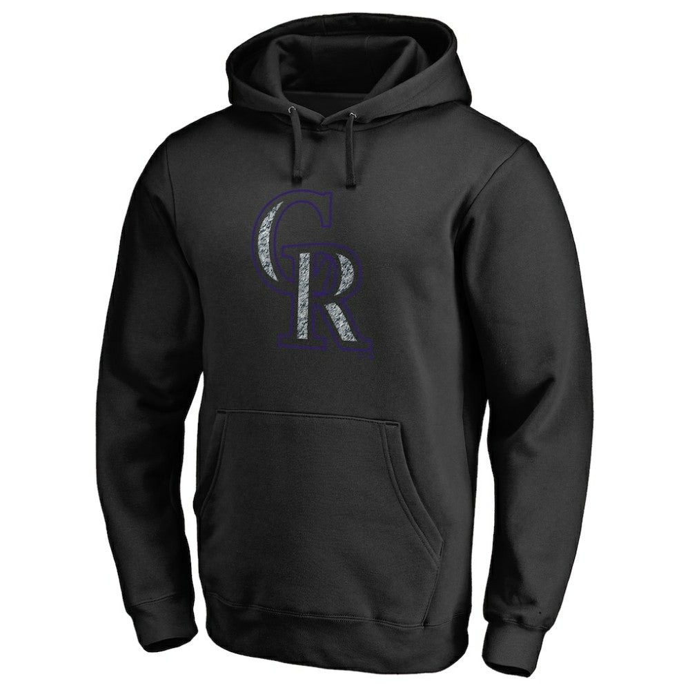 Colorado Rockies Static Logo Pullover Hoodie - MLB Hoodies