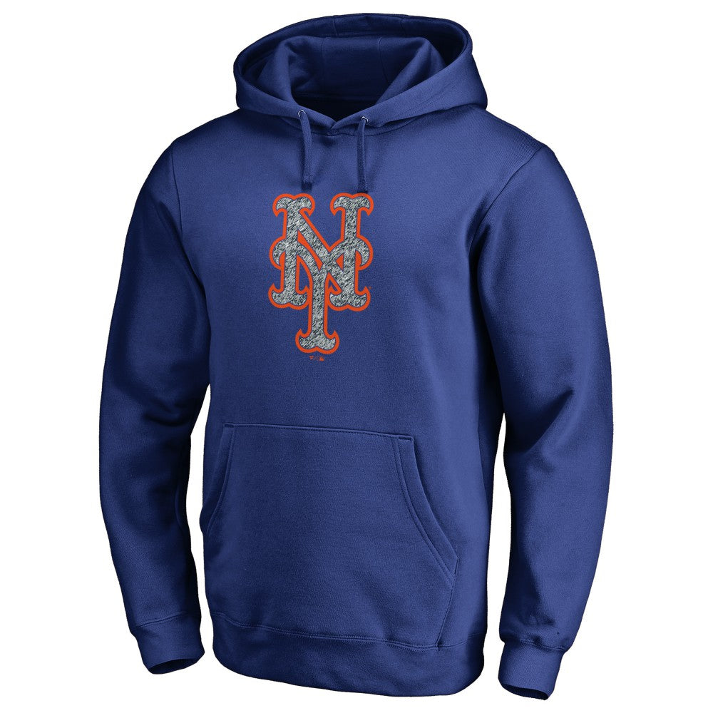 New York Mets Static Logo Pullover Hoodie - MLB Hoodies