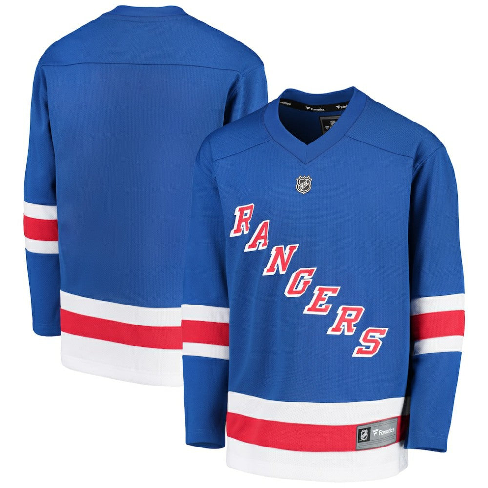 New York Rangers Fanatics Youth Home Replica Blank Jersey -  NHL Jerseys