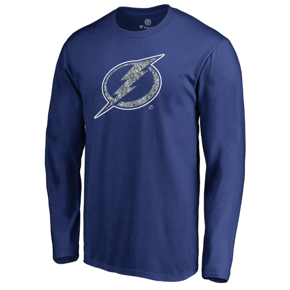 Tampa Bay Lightning Static Logo Long Sleeve T-Shirt -  NHL T-shirts