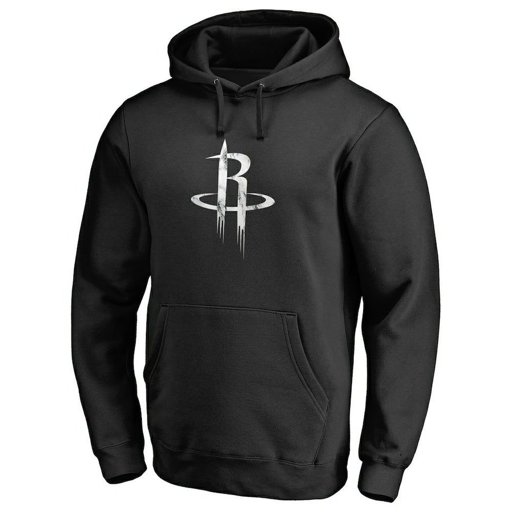 Black Houston Rockets Marble Logo Pullover Hoodie sale | NBA