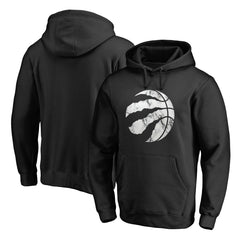 Black Toronto Raptors Marble Logo Pullover Hoodie | NBA