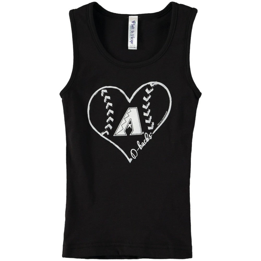 Arizona Diamondbacks Soft as a Grape Youth Cotton Tank Top - MLB Tanks