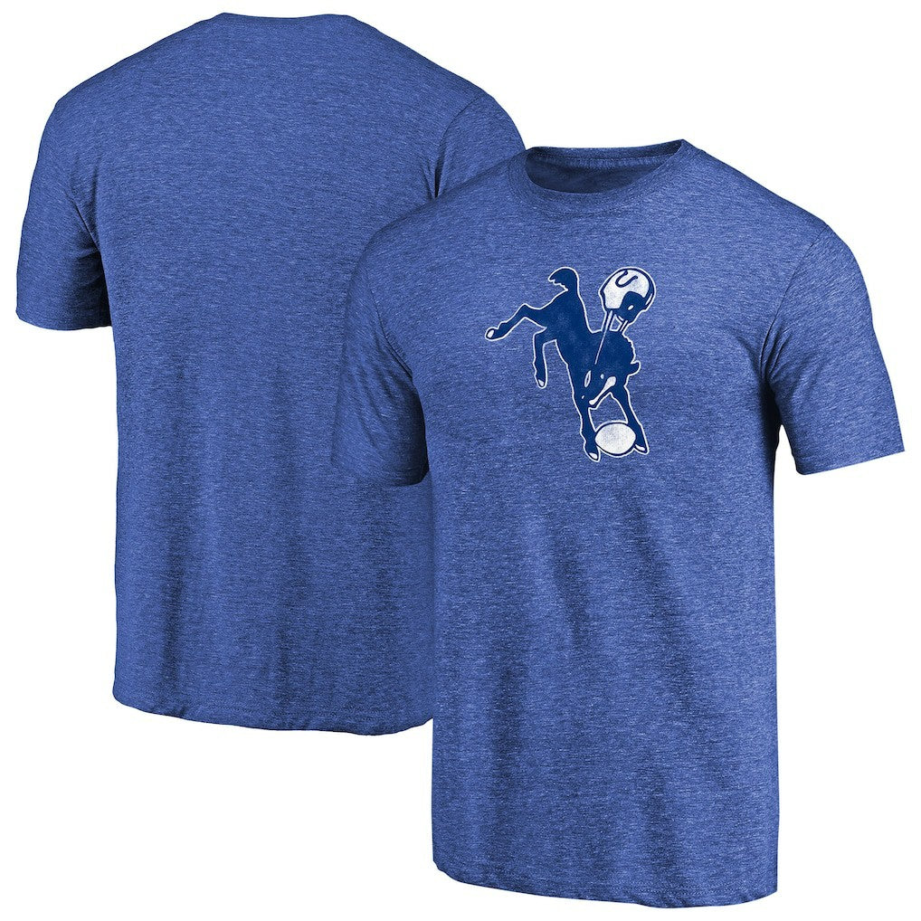 Indianapolis Colts Throwback Logo Tri-Blend T-Shirt | NFL Sale