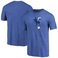 Indianapolis Colts Throwback Logo Tri-Blend T-Shirt | NFL Sale