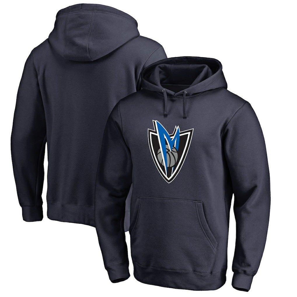 Navy Dallas Mavericks Alternate Logo Pullover Hoodie sale | NBA