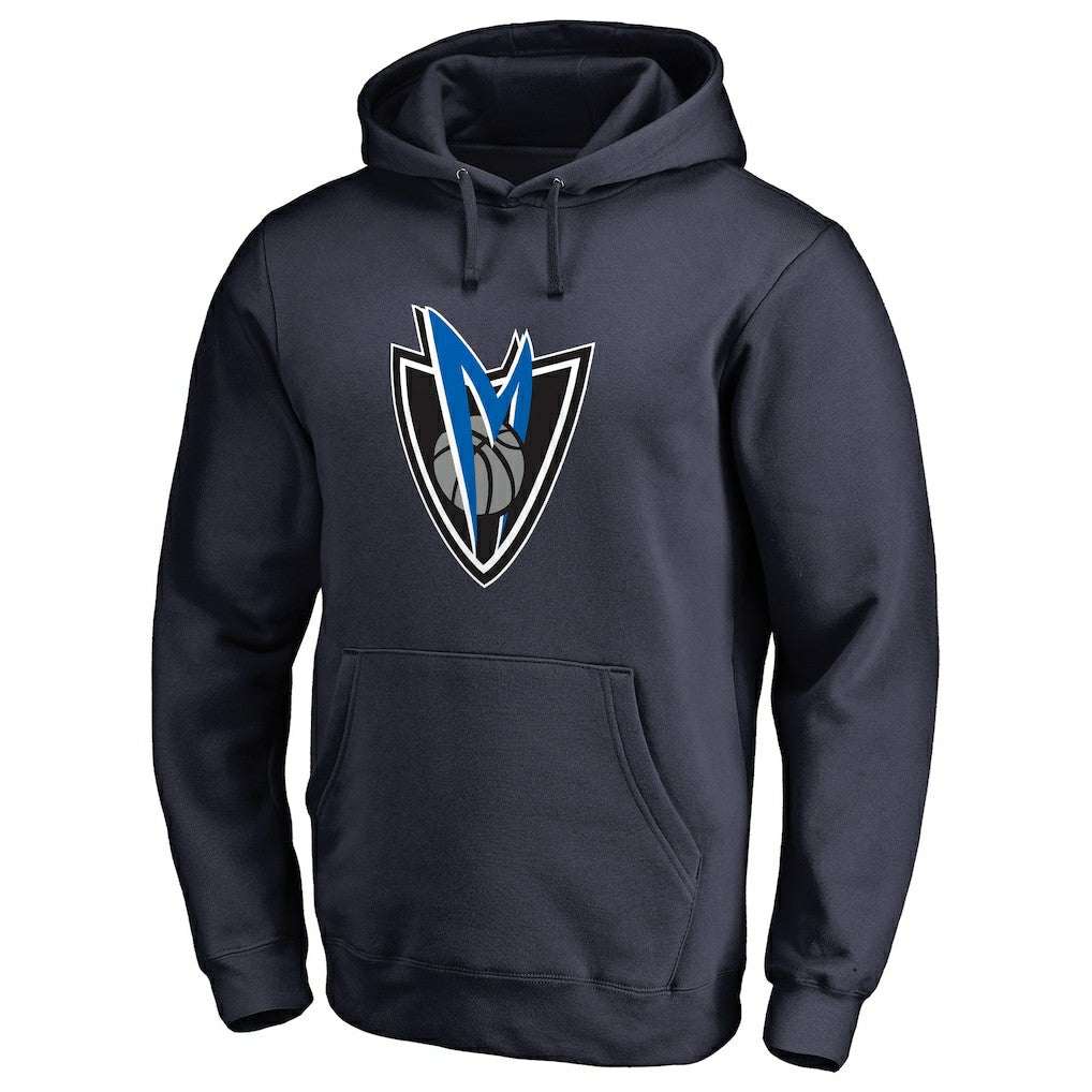 Navy Dallas Mavericks Alternate Logo Pullover Hoodie sale | NBA