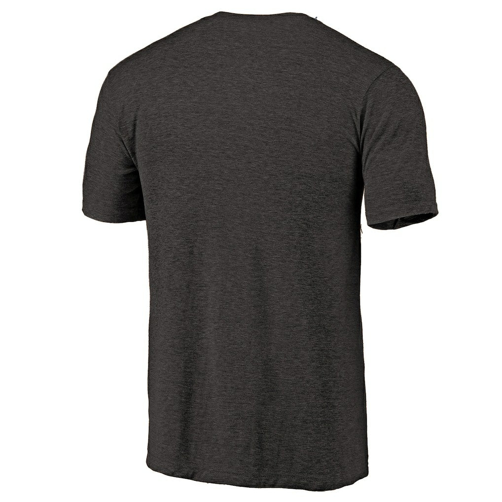 Black Boston Celtics Distressed Logo Tri-Blend T-Shirt | NBA