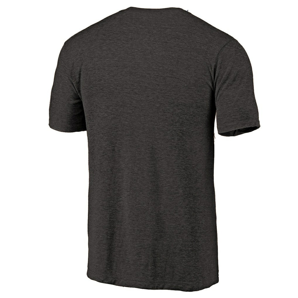 Black Boston Celtics Distressed Logo Tri-Blend T-Shirt | NBA