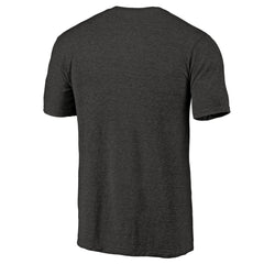 Black Miami Heat Distressed Logo Tri-Blend T-Shirt | NBA