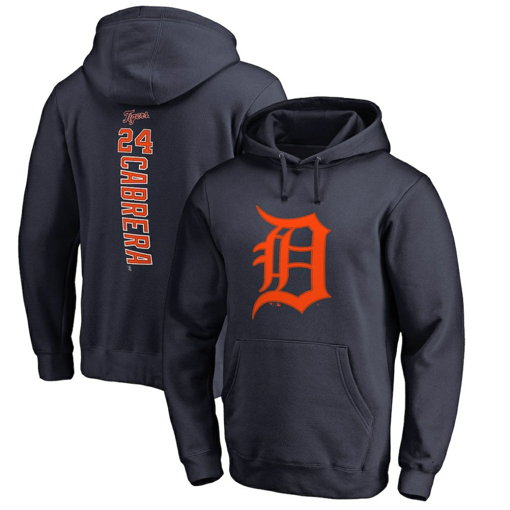 Miguel Cabrera Detroit Tigers Backer Pullover Hoodie - MLB Hoodies