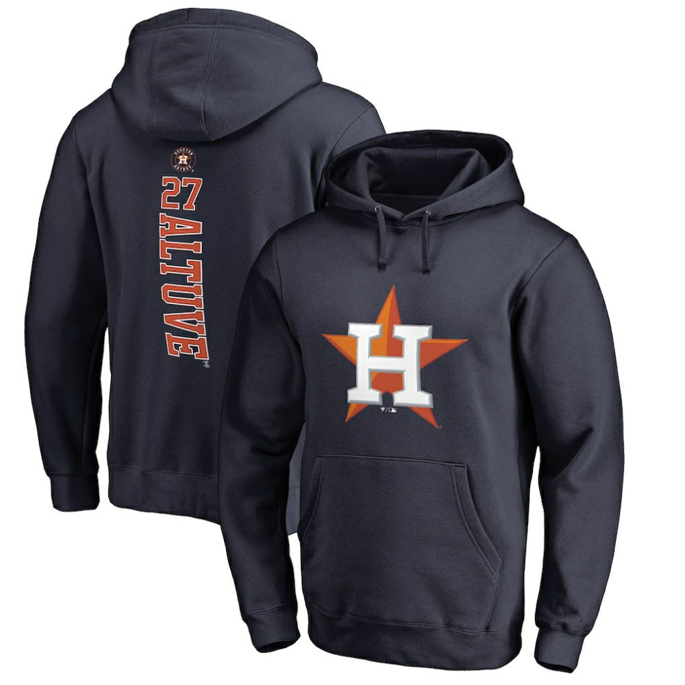 Jose Altuve Houston Astros Backer Pullover Hoodie - MLB Hoodies