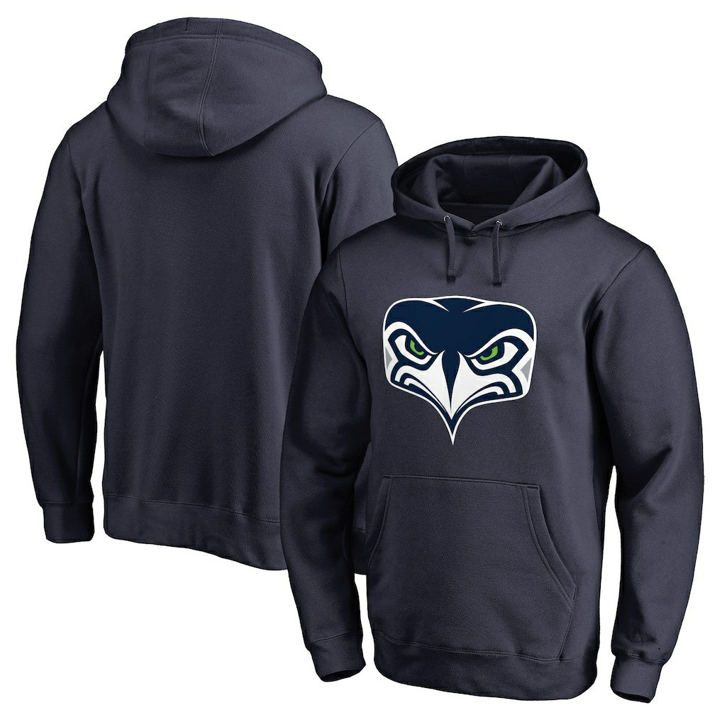 Seattle Seahawks Alternate Team Logo Gear Pullover Hoodie | NFL US